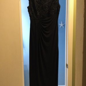 Macy’s Formal Connected Apparel Size 12 Navy Blue